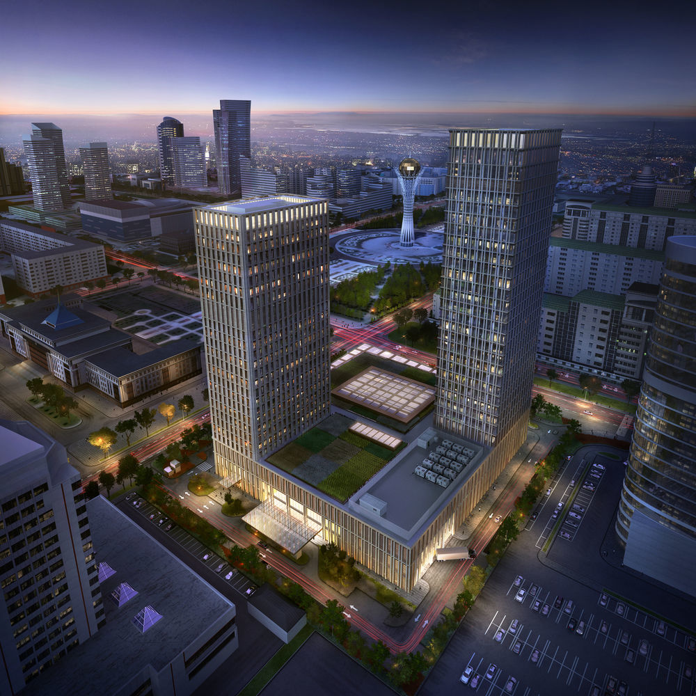 Hotel The Ritz-Carlton, Astana Esterno foto